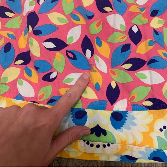 Hanna Andersson Colorful Leaf Print Tank Dress - Picture 6 of 6